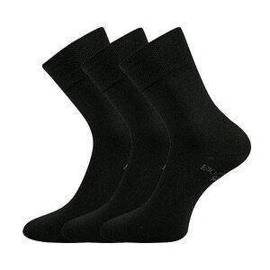 3PACK ponožky Lonka černé Velikost: L