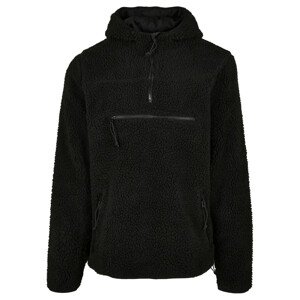 Teddyfleece Worker Pullover Jacket černá Grösse: 3XL