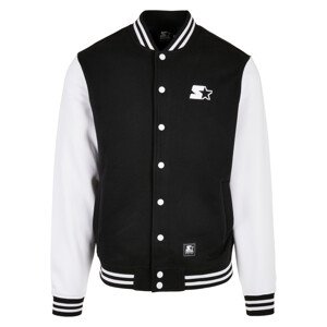 Starter College Fleece Jacket černo/bílá M