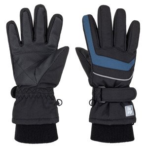 Dětské zimní rukavice LOAP RULIK Černá VELIKOST: 10