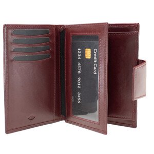 Peněženka Semiline RFID P8261-2 Maroon 11 cm x 13 cm x 2 cm