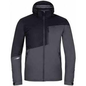 Loap FOSBY Pánská zimní bunda Tmavě šedá/Černá Velikost: XL