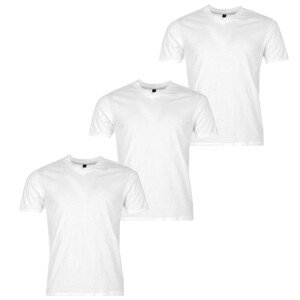 Donnay Three Pack V Neck T Shirt Mens Velikost: XX velký