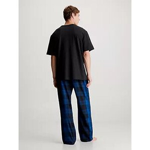 Spodní prádlo Pánské pyžamo S/S PANT SET 000NM2524EGPB - Calvin Klein M