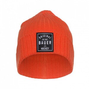 Zimní čepice Bauer Tricot Jr 1057396 oranžová