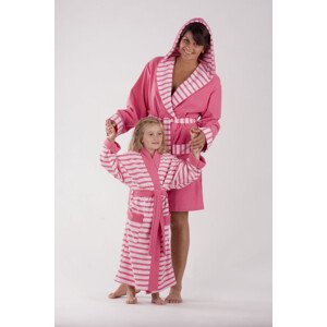 AKCE - Dívčí župan Pink stripes 92053002 růžový - Vestis 140