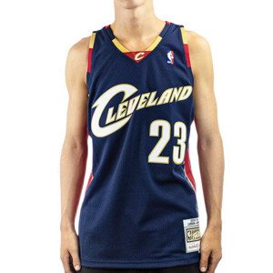 Mitchell &Ness Cleveland Cavaliers NBA Swingman Jersey Lebron James M SMJYGS18156-CCANAVY08LJA pánské oblečení L
