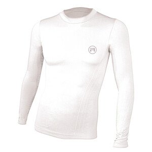 Pánské bezešvé triko dlouhý rukáv Active-Fit Barva: Bílá, velikost S/M