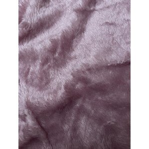 Růžová dámská zimní bunda s kožešinovou podšívkou S'west (R8166-51) Růžová 46