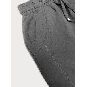 Šedé dámské látkové kalhoty typu chino (3589.09X) šedá L (40)