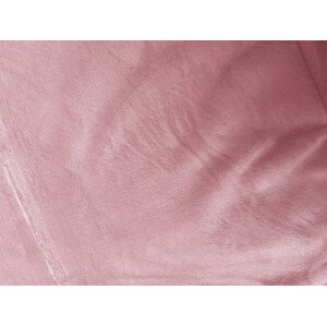 Světle růžová velurová dámská souprava (8C1173-38) Růžová XL (42)