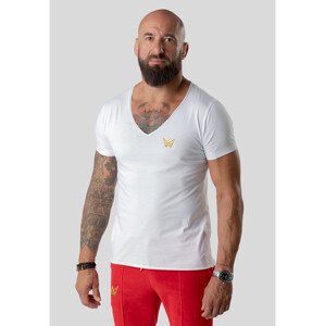 TRES AMIGOS WEAR tričko s oficiálním výstřihem Bílá M