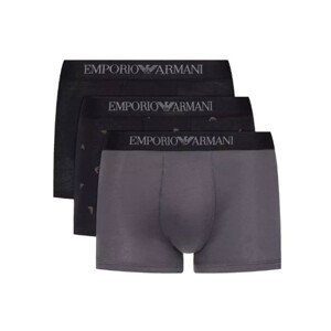 Boxerky Armani Emporio 3 Pack Underwear 111625-9A722-70020 pánské s