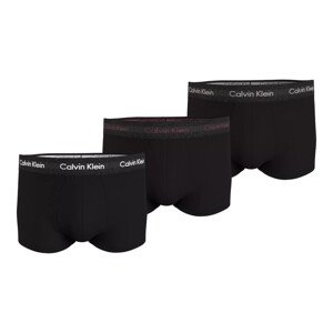 Pánské boxerky Calvin Klein spodní prádlo 3Pack 0000U2664GH55 Black M