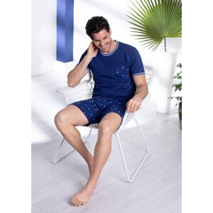 Pánské pyžamo Cotonella DU561 Modrá L