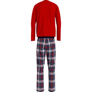 Pánské pyžamo LS PANT SET FLANNEL UM0UM029880WO - Tommy Hilfiger XL