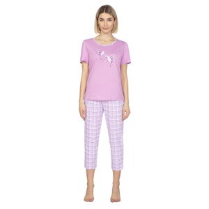 Dámské pyžamo 659 BIG fialová 2XL