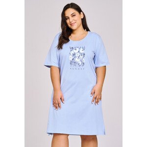 Dámská noční košile Taro Viviana 3164 2XL-3XL L24 modrá 3xl
