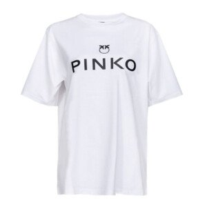 Pinko Tričko s logem Scanner W 101704A12Y M