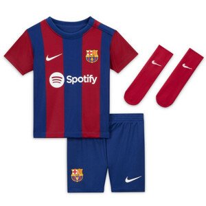 Nike FC Barcelona 2023/24 Home Jr fotbalový set DX2815-456 dětské 85-90 cm