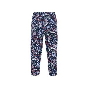 Dámské pyžamové kalhoty s potiskem MARGOT 3/4 tmavě modrá L