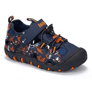 Dětské sandály LOAP LILY Modrá/Oranžová 28