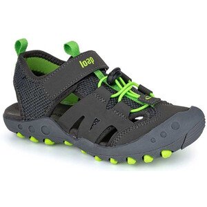 Loap CERMINA Dětské sandály Černá/Zelená Velikost: 26
