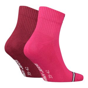 Tommy Hilfiger Jeans 2Pack Socks 701218956011 Pink/Burgundy 35-38