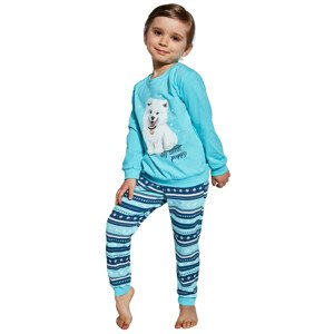 Dívčí pyžamo 592/166 Puppy - CORNETTE světle modrá 140
