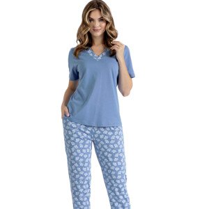 Dámské pyžamo ALBA 1451 modrá M