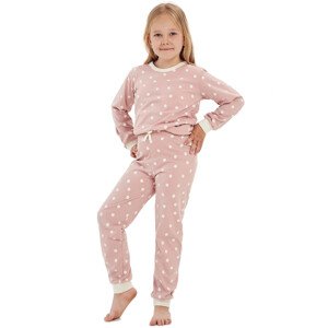 Dívčí pyžamo 3041 Chloe - TARO růžová 134