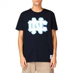 Mitchell & Ness NCAA University Of North Carolina Velké tričko s logem M BMTRINTL1272-UNCNAVY T-Shirt xxl
