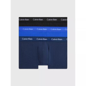 Pánské spodní prádlo 3P LOW RISE TRUNK 0000U2664G4KU - Calvin Klein XL
