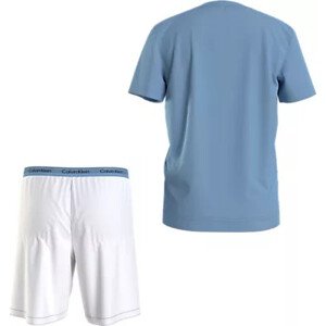 Spodní prádlo Chlapecké pyžamo KNIT PJ SET (SS + SHORT) B70B7004850SY - Calvin Klein 8-10
