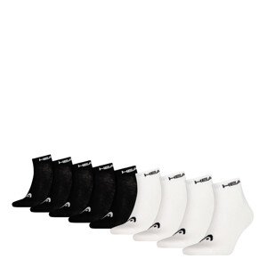 Ponožky HEAD 701222263001 Black/White 39-42