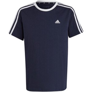 Adidas Essentials 3-Stripes Cotton Loose Fit Boyfriend Tee Jr IC3638 tričko 152
