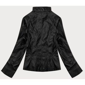 Černá dámská bunda ramoneska se stojáčkem J Style (11Z8132) černá 46