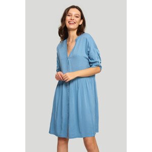 Greenpoint Dress SUK5110001 Modrá 42