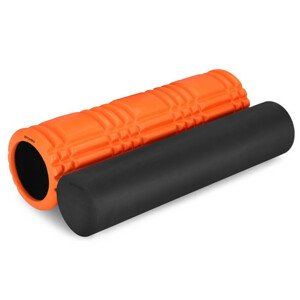 SPORT Sada fitness válců 2v1 MIXROLL 929912 Oranžová s černou - Spokey oranžová - černá one size