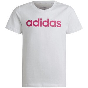 Adidas Essentials Linear Logo Cotton Slim Fit Tee Jr IC3150 tričko 140cm