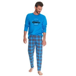 Pánské pyžamo 2656 Mario - TARO světle modrá L
