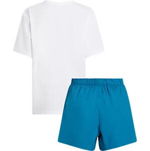 Spodní prádlo Dámské pyžamo S/S SHORT SET 000QS7191EMVU - Calvin Klein size: XL