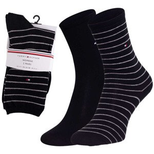 Ponožky Tommy Hilfiger 2Pack 100001494001 Black 35-38