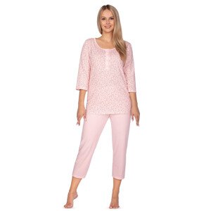Dámské pyžamo Regina 640 3/4 2XL-3XL růžová XXL