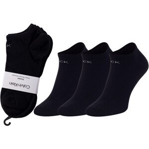 Ponožky Calvin Klein 3Pack 701218768001 Black Velikost: 37-41