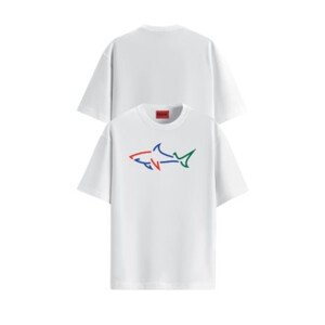 Pánské tričko John Frank JFTAND46 Bílá L