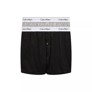 Pánské spodní prádlo BOXER SLIM 2PK 000NB1396ABHY - Calvin Klein XL