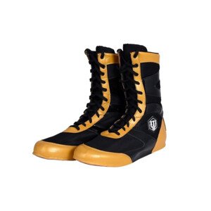 Pánské boxerské boty BB-Masters M 05125 Černá se žlutou - MASTERS černo-žlutá 40