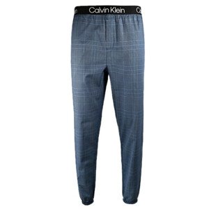 Pánské jogger kalhoty - NM2182E - V7G - modrá - Calvin Klein modrá-karo L