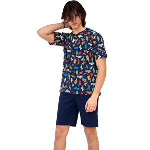 Chlapecké pyžamo 265/48 Australia - CORNETTE tmavě modrá 164/XS